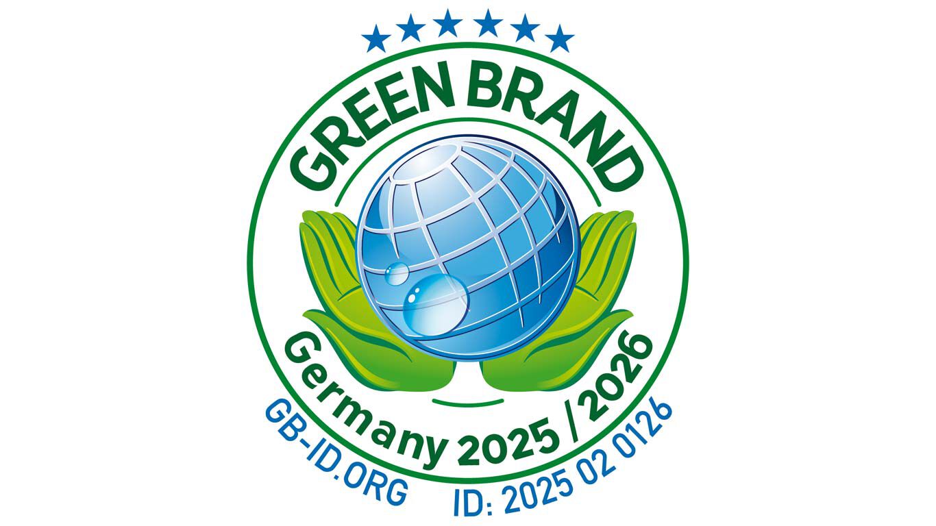 Groen merklogo Duitsland 2023&amp;2024